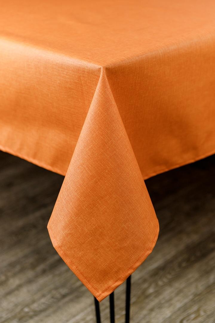 Скатертина прямокутна Прованс Simfoni Помаранчева 120х136 см (045148)