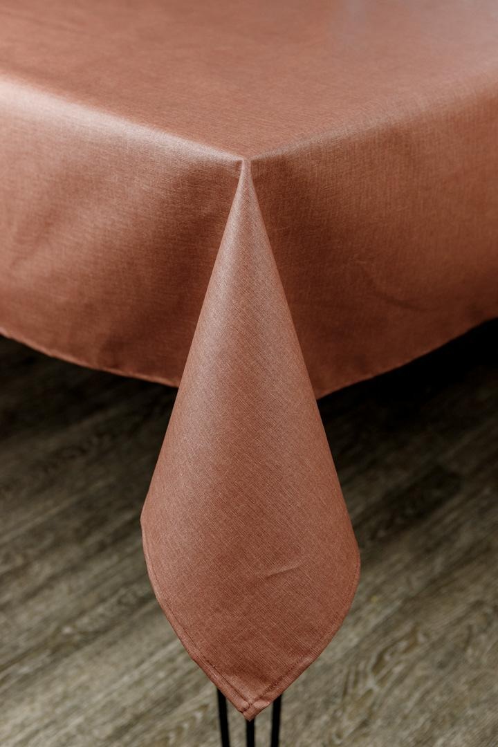 Скатертина прямокутна Прованс Simfoni Теракотова 120х136 см (045150)