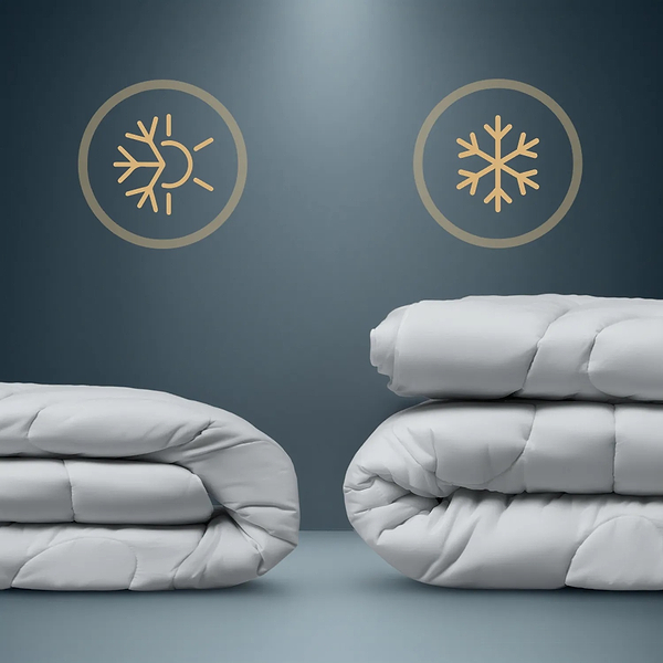 Фото - Ковдра зимова двоспальна MirSon Bianco Тенсель (Modal) 0775 172x205 см (2200000144812)