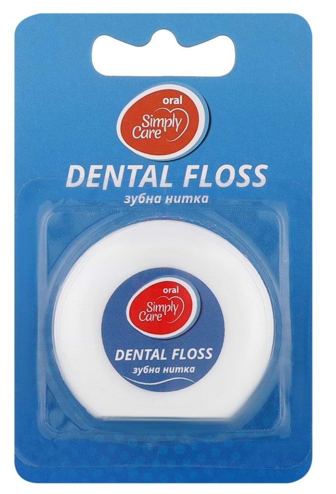 Зубная нить Simply Care 50 м (2380160908032)