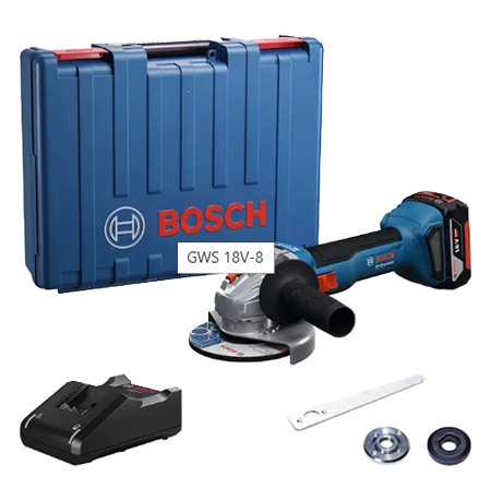 Болгарка Bosch GWS 18V-8 (0.601.9N9.021) - Фото 1