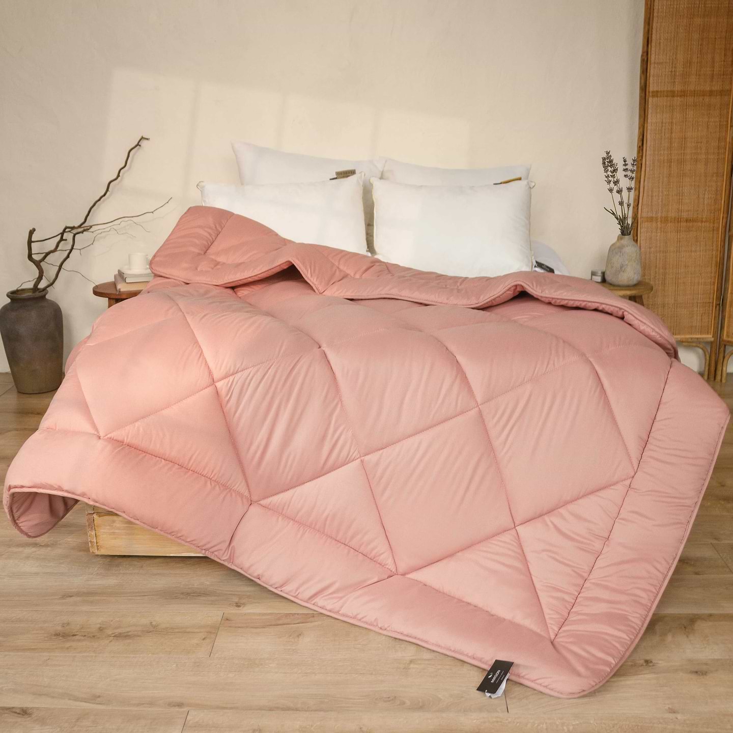 Ковдра дитяча всесезонна MirSon Вовняне №1737 Eco Light Coral 110x140 см (2200003709513)