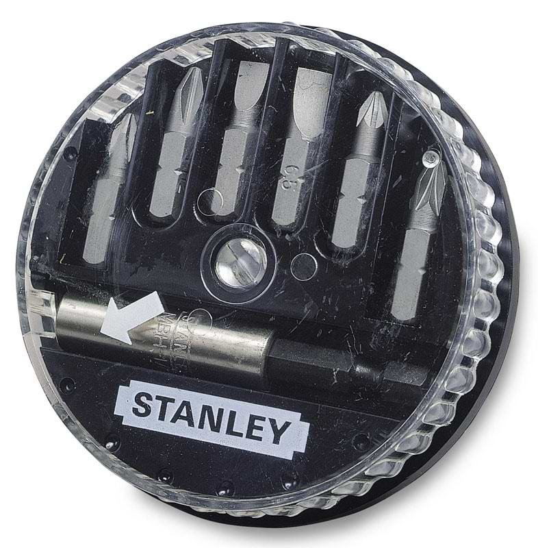 Набор бит для отвертки Stanley 1-68-737 7шт. + магнитный держатель