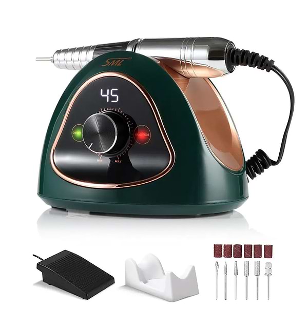 Фото - Манікюрний набір апаратний SML M15 68W Green