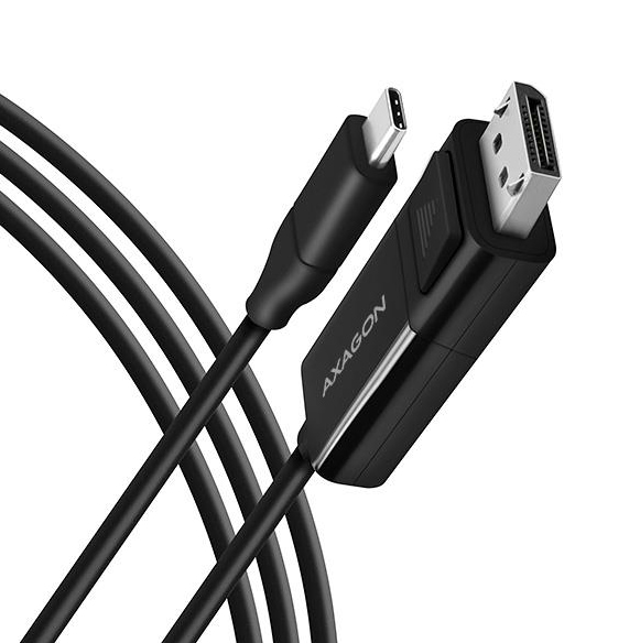 Кабель AXAGON RVC-DPC USB-C-DisplayPort 1.8м Black (RVC-DPC)