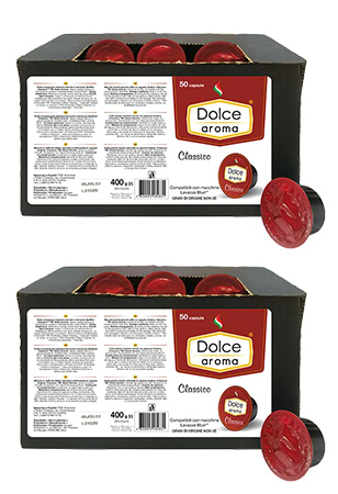 Кава у капсулах Dolce Aroma Classico Lavazza Blue 100 шт.