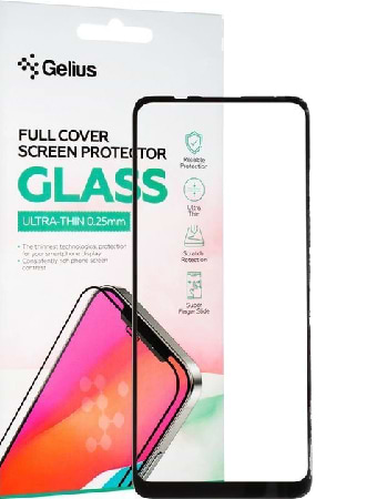 Захисне скло для смартфону Gelius Full Cover Ultra-Thin 0.25mm for Motorola E30/E40 Black (95985)