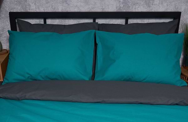 Фото - Комплект постельного белья Moon&Star Бязь Gold Люкс Gray Green 175х210 (MS-820002689)