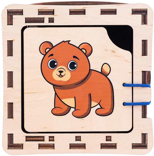 Фото - Бізіборд-куб GoodPlay "Малюк" 12х12х12 (К101)