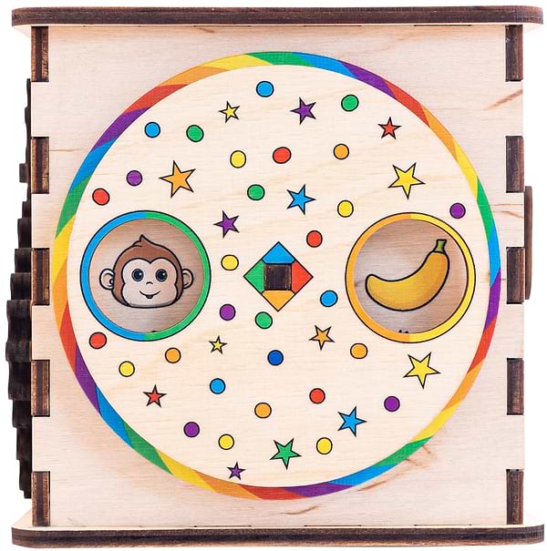 Фото - Бізіборд-куб GoodPlay "Малюк" 12х12х12 (К101)