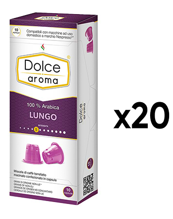 Кава у капсулах Dolce Aroma Lungo 5 г х200 шт.