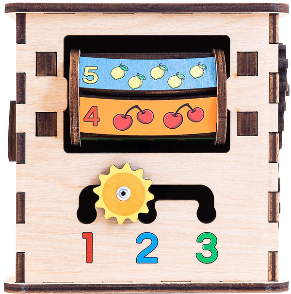 Фото - Бізіборд-куб GoodPlay "Малюк" 12х12х12 (К101)