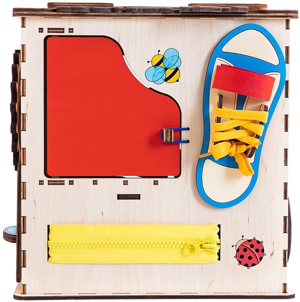 Фото - Бізіборд-куб GoodPlay "Творчий" 25х25х25 (K104)