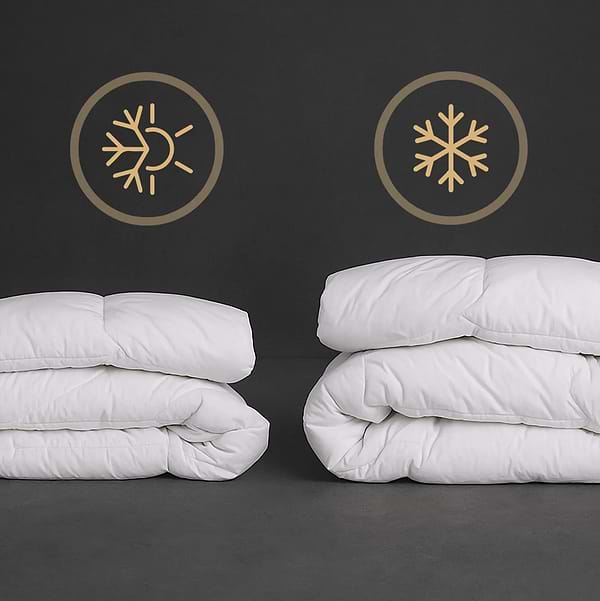 Фото - Одеяло демисезонное двуспальное MirSon шерстяная №1060 Silver Cloud 172х205 см (2200010356458)