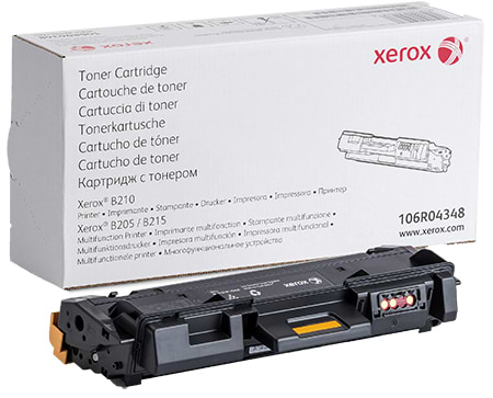 Картридж для цветных лазерных принтеров Xerox B205/B210/B215 Black 3000 стр. (106R04348)