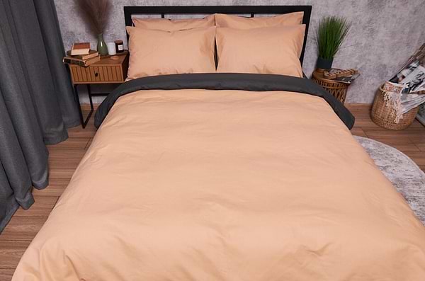 Фото - Комплект постельного белья Moon&Star Бязь Gold Люкс Gray Cream 175х210 (MS-820003299)