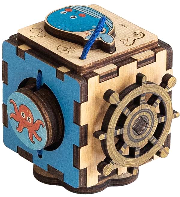 Фото - Бізіборд-куб GoodPlay "Океан"  5х5х5 (К108)