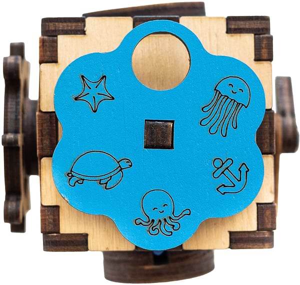 Фото - Бізіборд-куб GoodPlay "Океан"  5х5х5 (К108)