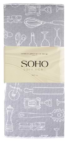 Килимок для сушки посуду SOHO 38х51 см Dishes - Фото 1
