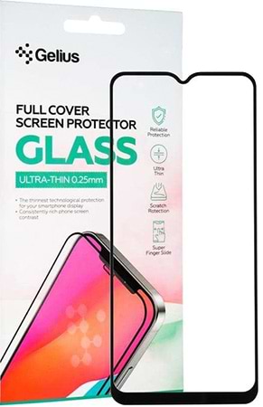 Фото - Захисне скло для смартфону Gelius Full Cover Ultra-Thin 0.25mm for Vivo Y20/ Y20i/ Y21/ Y33s Black (92477)
