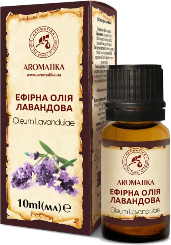 Фото - Ефірна олія Ароматика лавандова 10 мл (4820031050791) Фото - Ефірна олія Ароматика лавандова 10 мл (4820031050791)