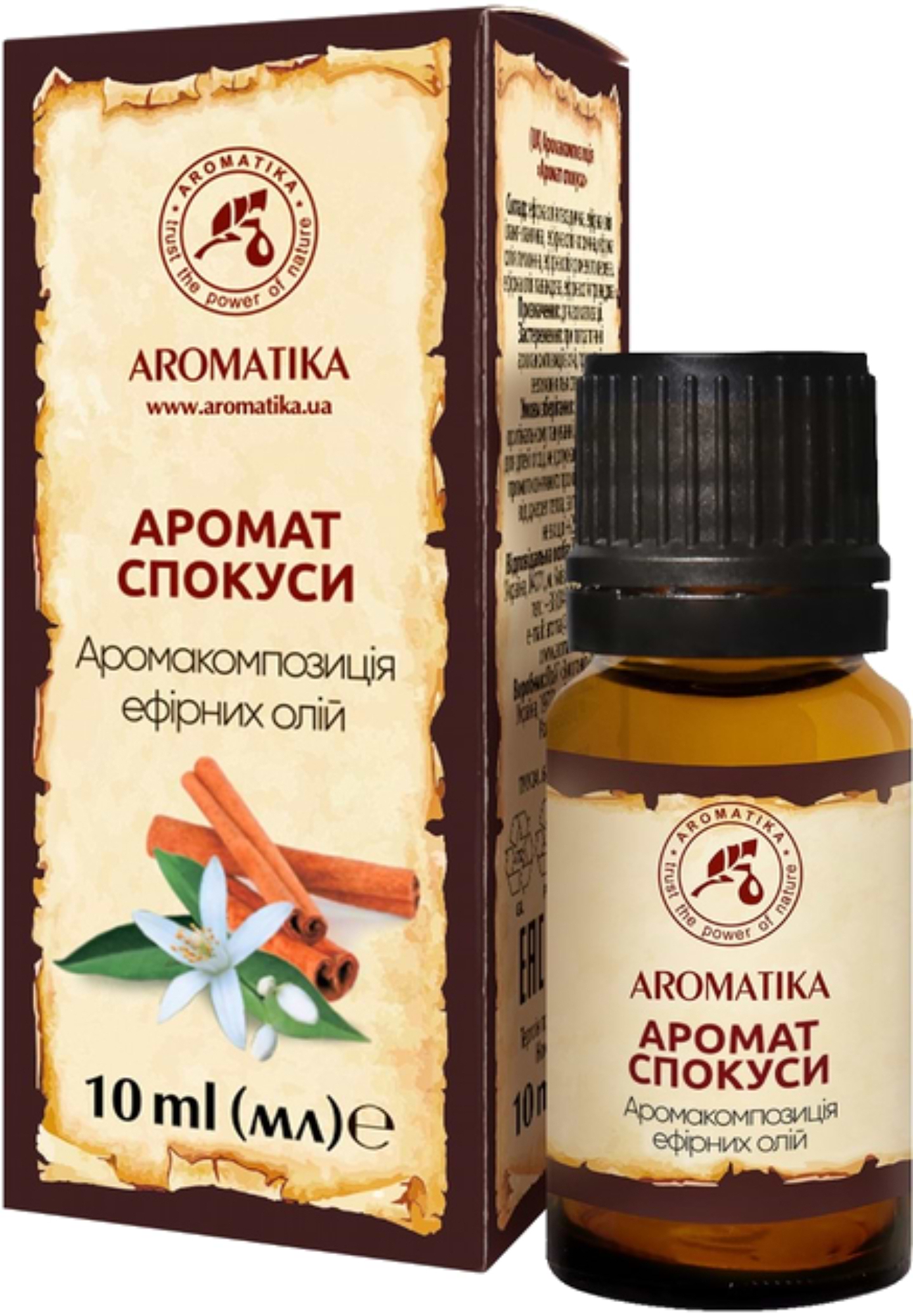 Аромакомпозиция эфирных масел Ароматика Аромат соблазна 10 мл (4820031052030) - Фото 1