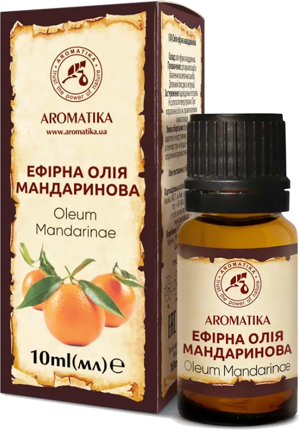 Фото - Эфирное масло Ароматика мандариновое 10 мл (48200820)