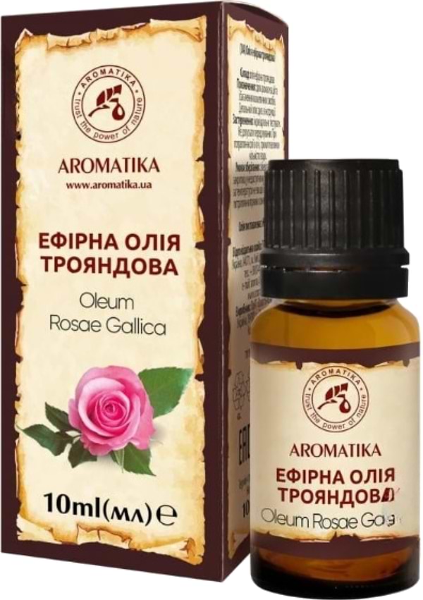 Фото - Эфирное масло Ароматика розовое 10 мл (48200868)
