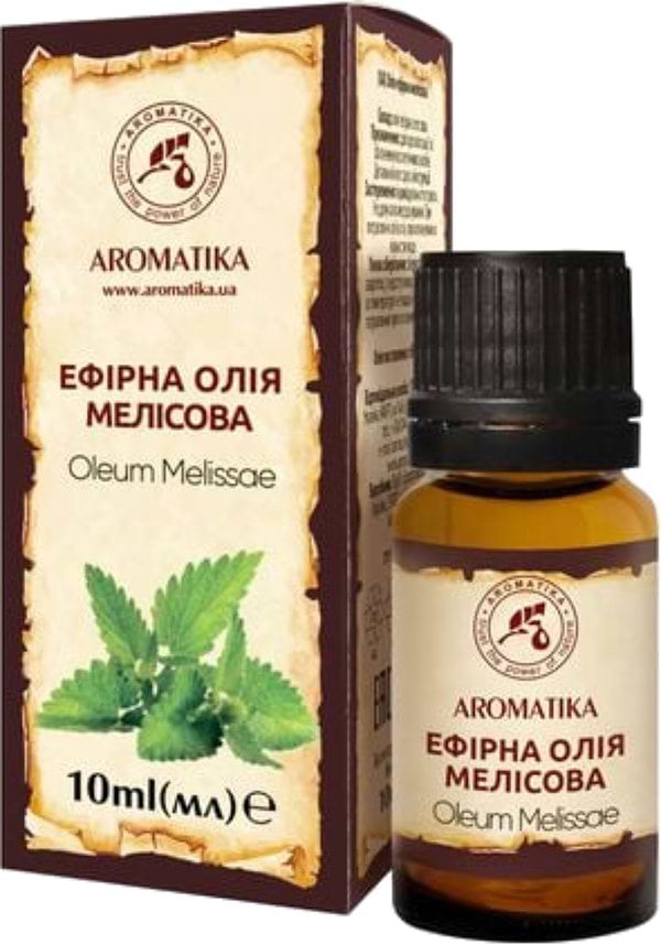 Фото - Эфирное масло Ароматика мелиссовое 10 мл (48203401)