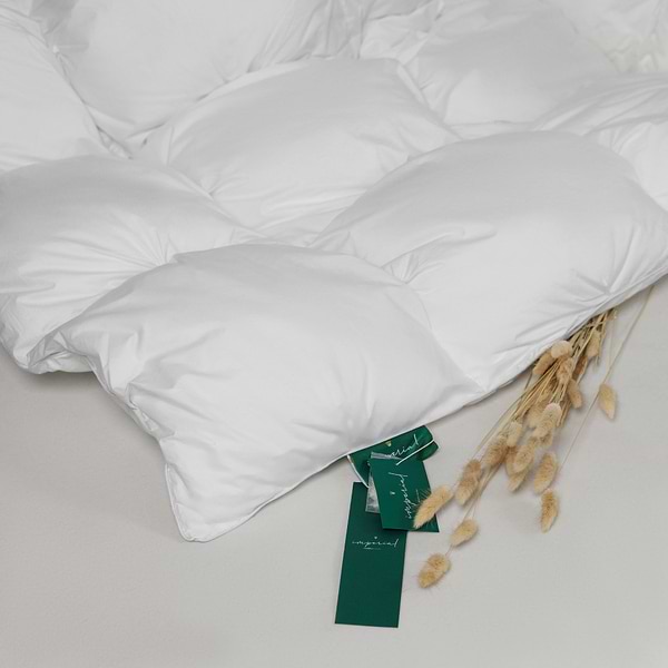 Фото - Одеяло летнее полуторное MirSon Imperial Brilliance 100% пуха 140х205 (2200007209101)