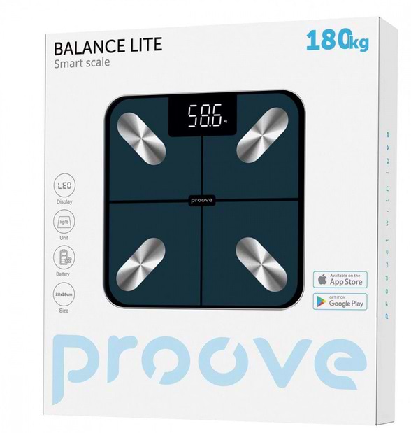 Фото - Смарт-весы напольные Proove Balance Lite Blue