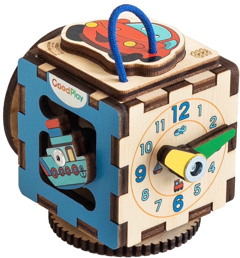 Бізіборд-куб GoodPlay "Авто"  5х5х5 (К111) - Фото 1