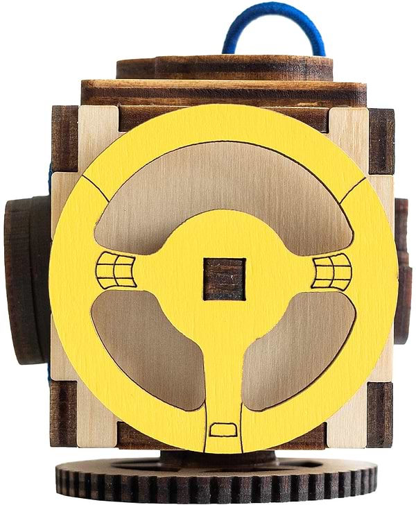 Фото - Бізіборд-куб GoodPlay "Авто" 5х5х5 (К111)