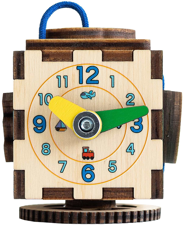 Фото - Бізіборд-куб GoodPlay "Авто" 5х5х5 (К111)