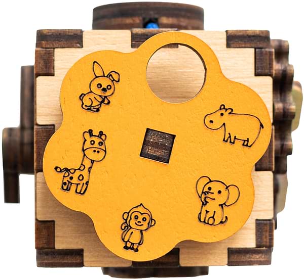 Фото - Бізіборд-куб GoodPlay "Звірі"  5х5х5 (К113)