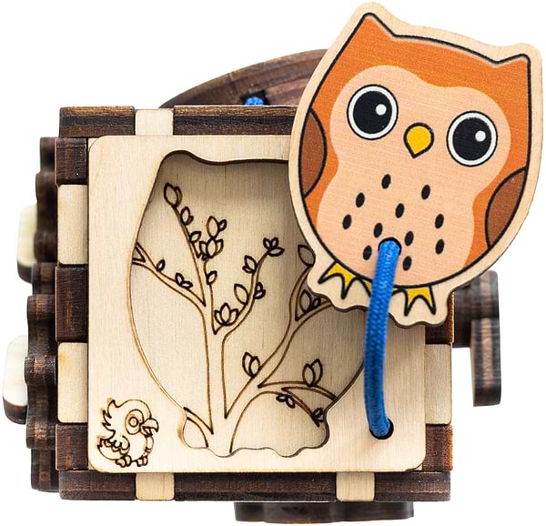 Фото - Бізіборд-куб GoodPlay "Звірі"  5х5х5 (К113)