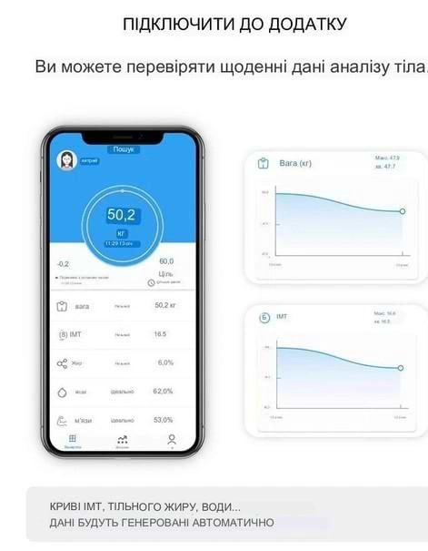 Фото - Смарт-ваги підлогові Scale one TZC012