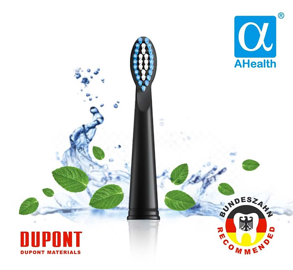 Фото - Насадка для зубной щетки AHealth SMART SONIC SMILE 1 Black (N-1-AHsss1b)