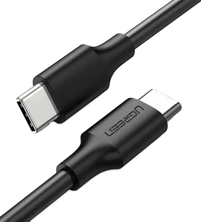 Кабель синхронізації даних UGREEN US286 USB Type-C to USB Type-C 3m Black (60788) - Фото 1