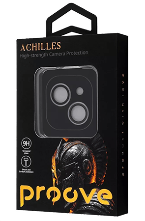 Фото - Захисне скло для смартфону Proove для камери Achilles iPhone 15/15 Plus Black (CPPAIP15PL01)