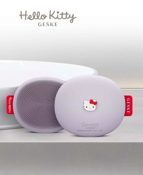 Фото - Щетка для чистки лица GESKE Facial Brush З в 1 by Hello Kitty фиолетовый (HK000017PU01)