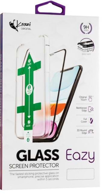 Фото - Захисне скло для смартфону Krazi Eazy EZFT01 + монтажна рамка для iPhone XS Max Black (79690)
