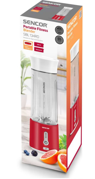 Фото - Блендер портативний Sencor SBL134RD