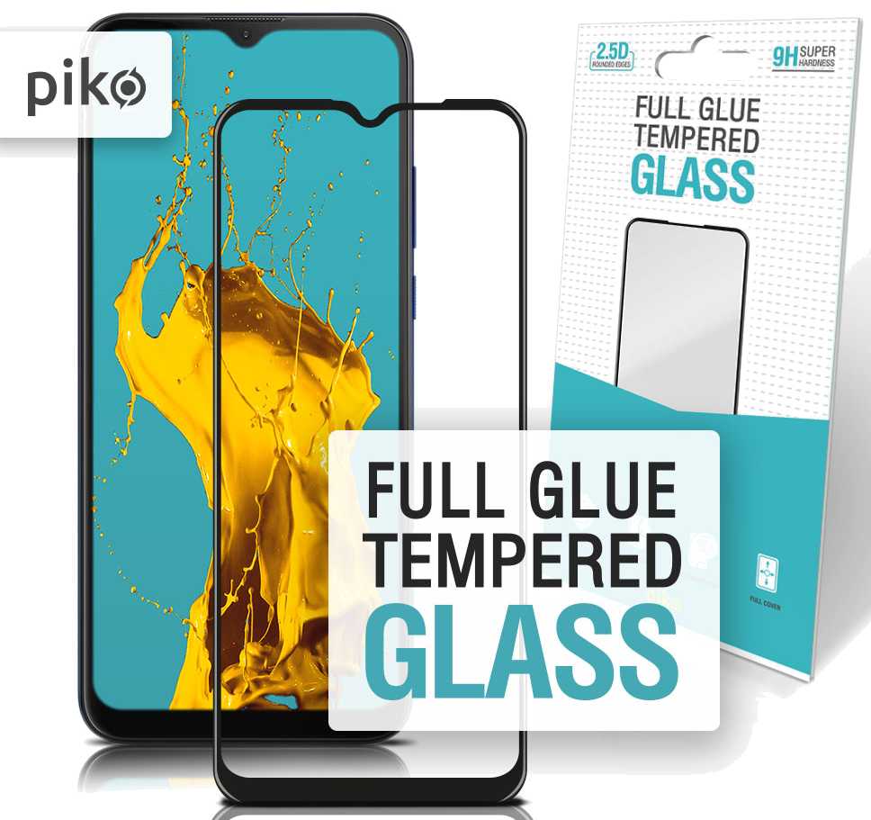 Захисне скло для смартфону Piko Full Glue for Moto G8 Power Lite Black (1283126505775)