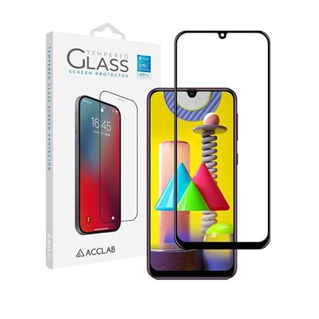 Защитное стекло для смартфона ACCLAB Full Glue for Samsung Galaxy M31 SM-M315 Black (1283126508653)