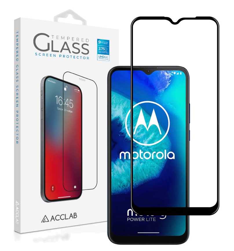 Фото - Захисне скло для смартфону ACCLAB Full Glue for Moto G8 Power Lite Paper pack (1283126518591)