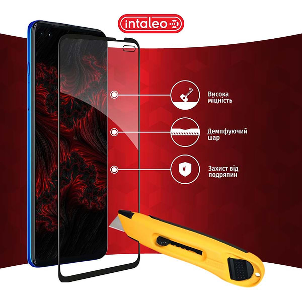 Фото - Захисне скло для смартфону Intaleo Glue for MOTO G100 (1283126521331)