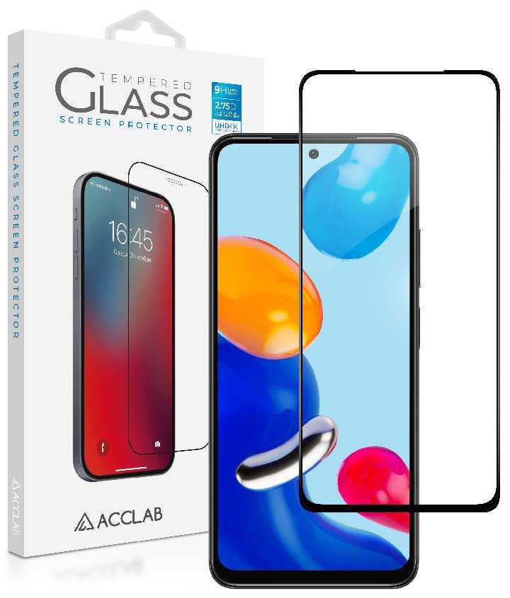 Фото - Захисне скло для смартфону ACCLAB Full Glue for Xiaomi Redmi Note 11 Pro Black (1283126522659)