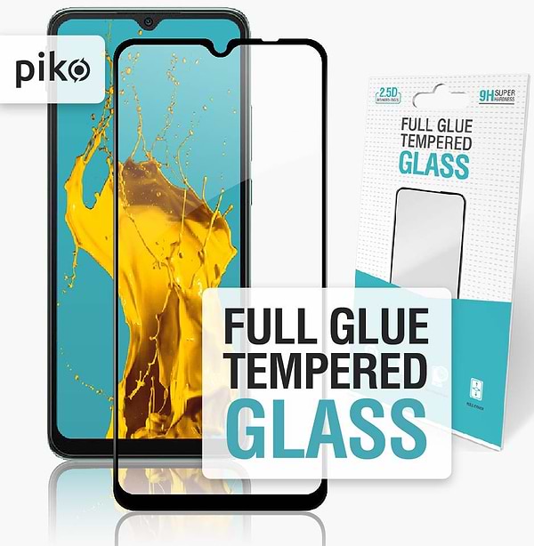 Фото - Захисне скло для смартфону Piko Full Glue for Xiaomi Redmi 10C Black (1283126527180)