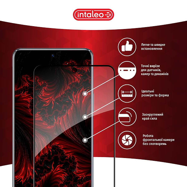 Фото - Защитное стекло для смартфона Intaleo Glue for Huawei Nova 10 SE (1283126546495)